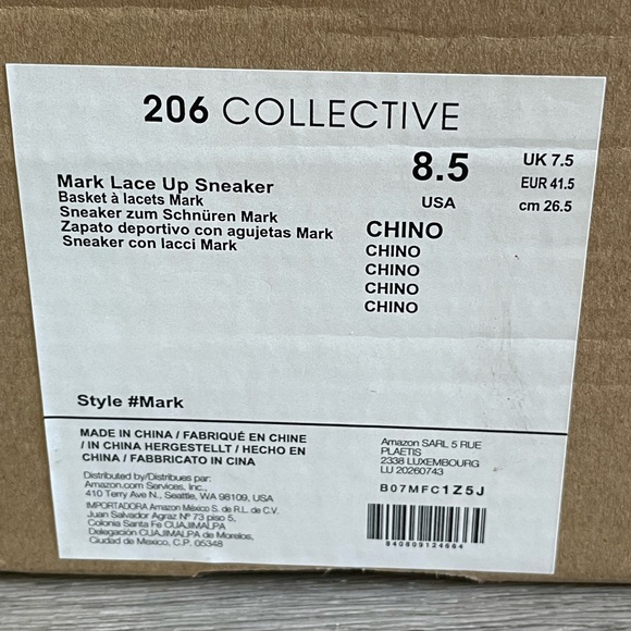 ‼️$5 SALE‼️ 206 COLLECTIVE Mark Lace Up Canvas Sneakers - Picture 14 of 15